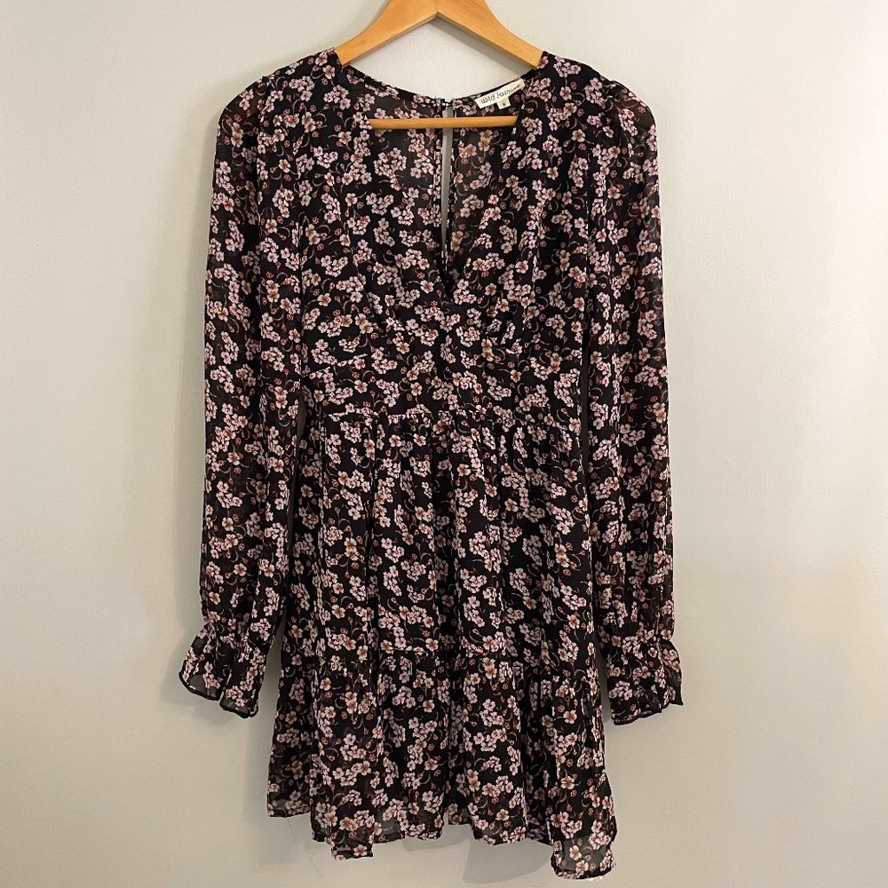 Black Floral Dress